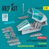 RESKIT RSU32-0191 A-7E Corsair II late cockpit (Hyperdetailed edition) for Trumpeter kit (3D Printed) (1/32)